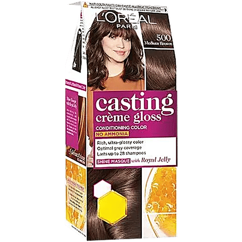 L_Oreal_Paris_Casting_Cr_me_Gloss_-_Small_Pack_45g_-_500_Medium_Brown7 Buy at Indicrest