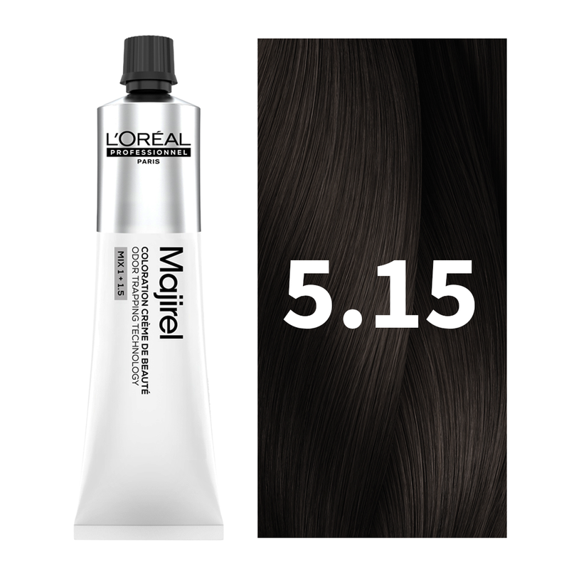 L'Oreal Professionnel Paris Majirel - 5.15 (Light Ash Mahogany Brown) 49.5g Indicrest Buy at Indicrest