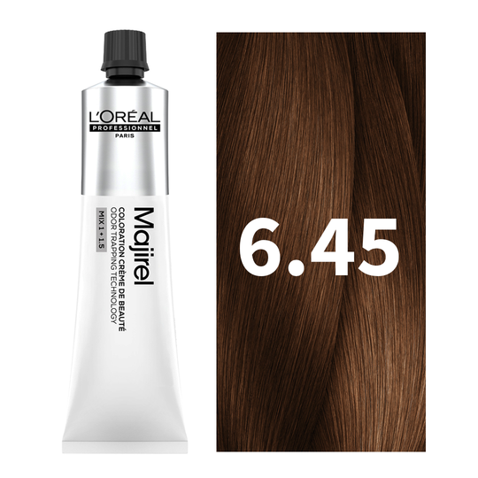 L'Oreal Professionnel Paris Majirel - 6.45 (Dark Copper Mahogany Blonde) 49.5 g Indicrest Buy at Indicrest