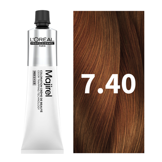 L'Oreal Professionnel Paris Majirel - 7.40 (Bright Copper) 49.5 g Indicrest Buy at Indicrest