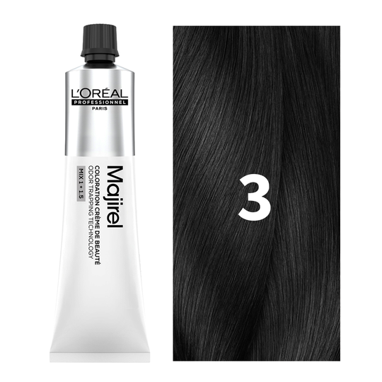 L'Oreal Professionnel Paris Majirel 3 (Dark Brown) 49.5 g indicrest Buy at Indicrest