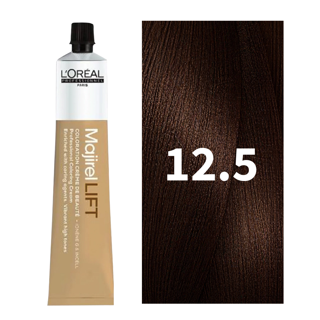 L'Oreal Professionnel Paris Majirel LIFT- 12.5 (Mahogany Very Light Brown) 49.5 g Indicrest Buy at Indicrest