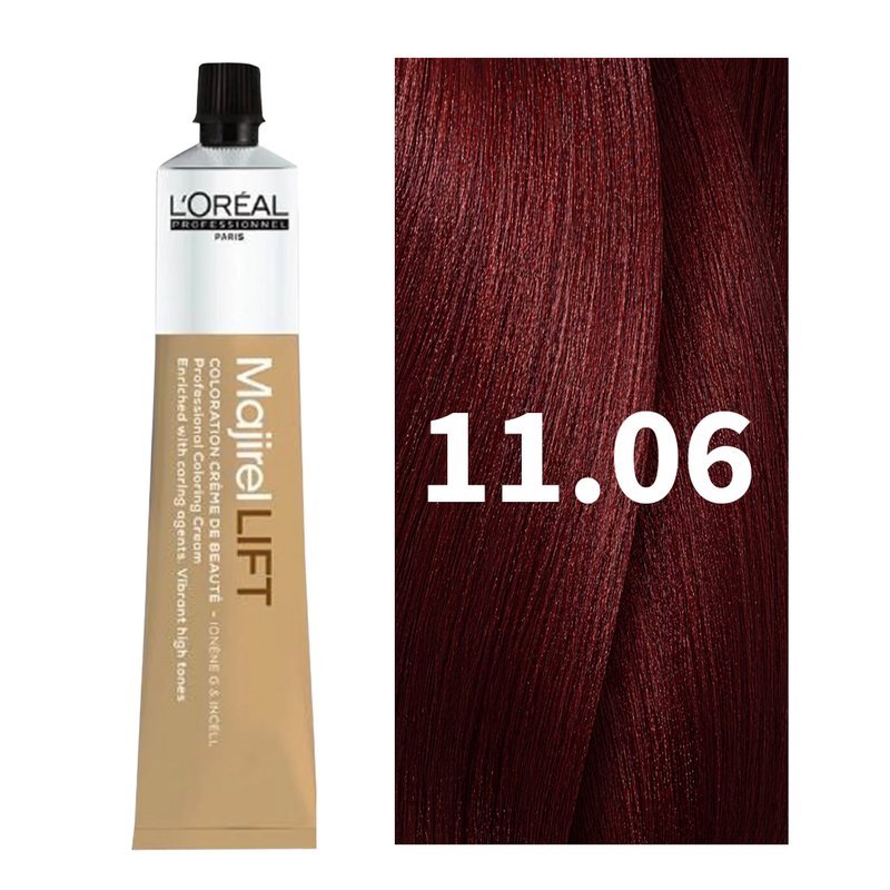 L'Oreal Professionnel Paris Majirel LIFT - 11.06 (Soft Red Light Brown) 49.5 g Indicrest Buy at Indicrest