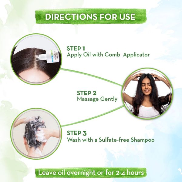Lightweight Non-Sticky Mamaearth BhringAmla Hair Oil