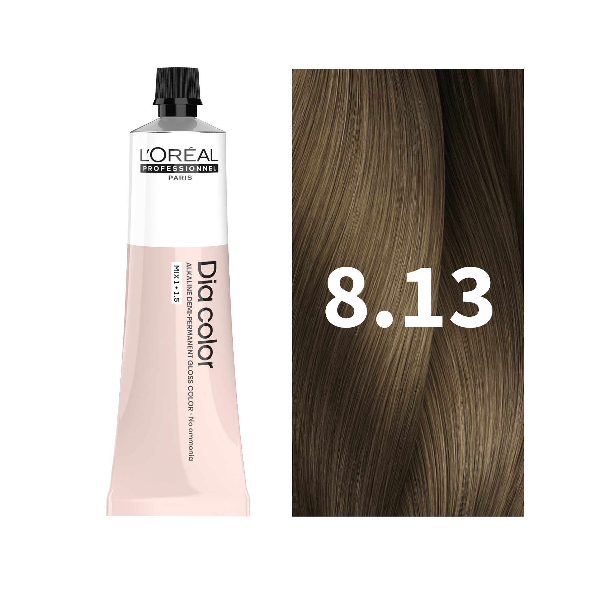 L'Oreal Professionnel Paris Dia Color 8.13 Hair Color, 60ml Buy at Indicrest