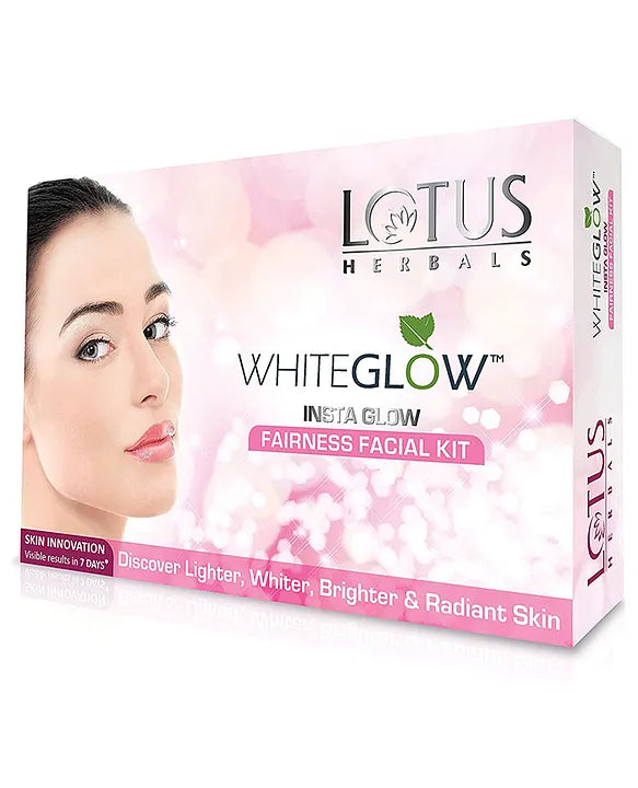 Lotus Herbals WhiteGlow Insta Glow Fairness 4-in-1 Facial Kit, 40g Buy at Indicrest Image 2