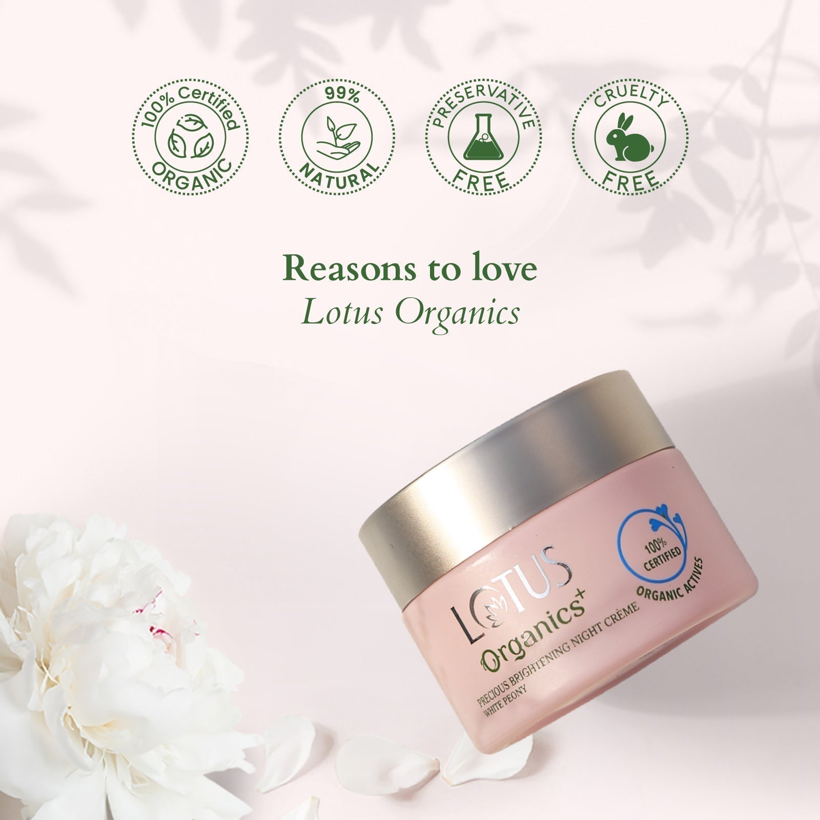 LOTUS ORG Precious Brightening Night Creme 30g - Indicrest Buy at Indicrest Image 7
