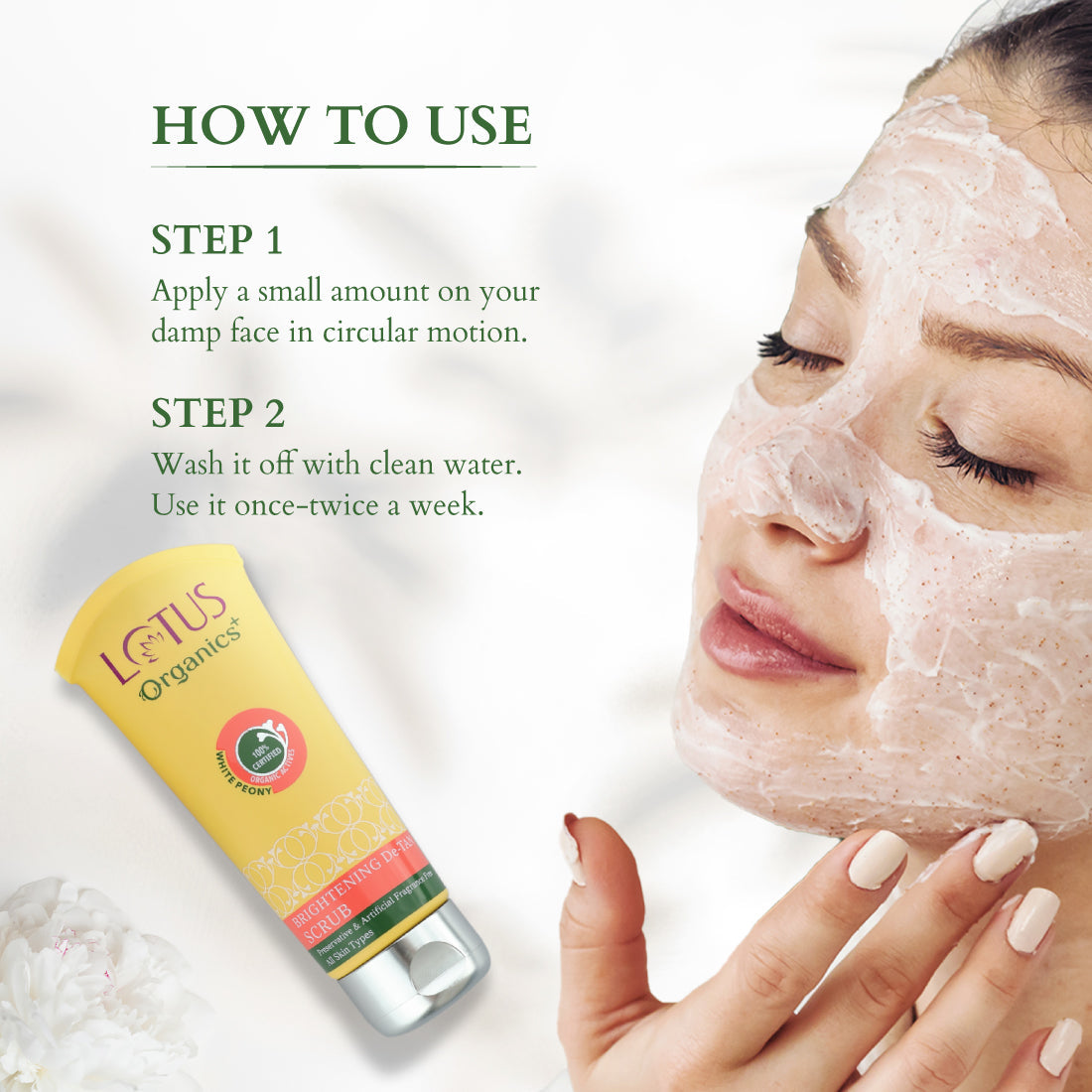 LOTUS ORG Sheer Brightening Mineral Sunscreen SPF50 50g - Indicrest Buy at Indicrest Image 5