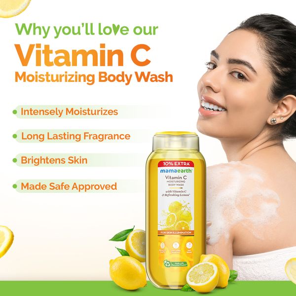Mamaearth Body Wash for Radiant Skin