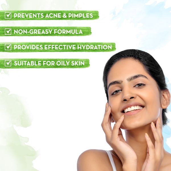 Mamaearth Oil-Free Face Moisturizer for Acne-Prone Skin, 80ml2