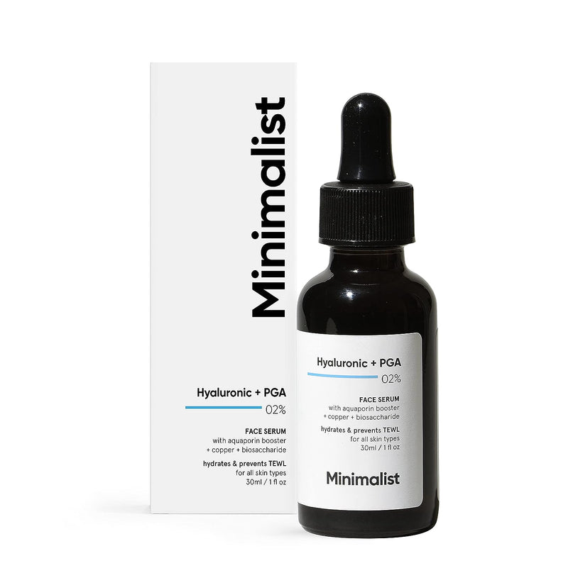 Minimalist Hyaluronic + PGA 2% Face Serum, 30ml - Indicrest Buy at Indicrest