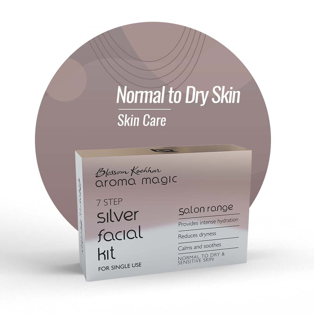 Natural Skincare Facial Kit with Silver Dust