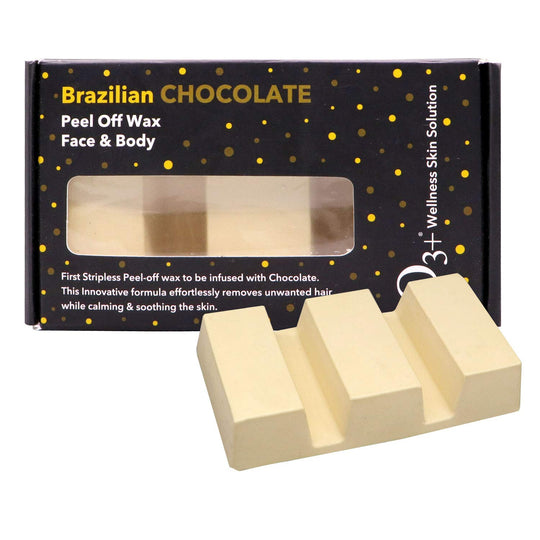 O3+ Brazilian Chocolate Peel Off Wax for Face & Body, 165g - Indicrest Buy at Indicrest