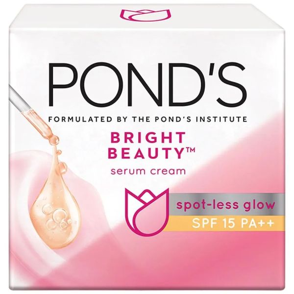 Ponds Bright Beauty Serum Cream, 50g - Indicrest Buy at Indicrest