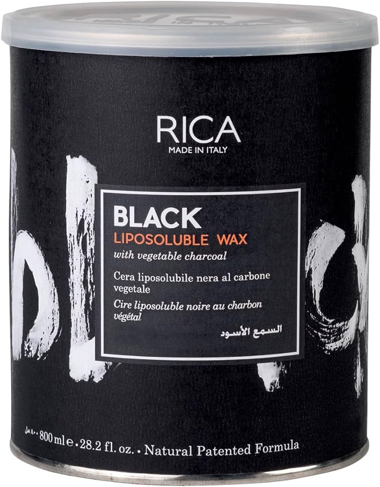 Rica Liposoluble Wax Black 800ml - Indicrest Buy at Indicrest