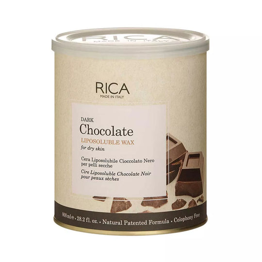Rica Liposoluble Wax Dark Chocolate 800ml - Indicrest Buy at Indicrest