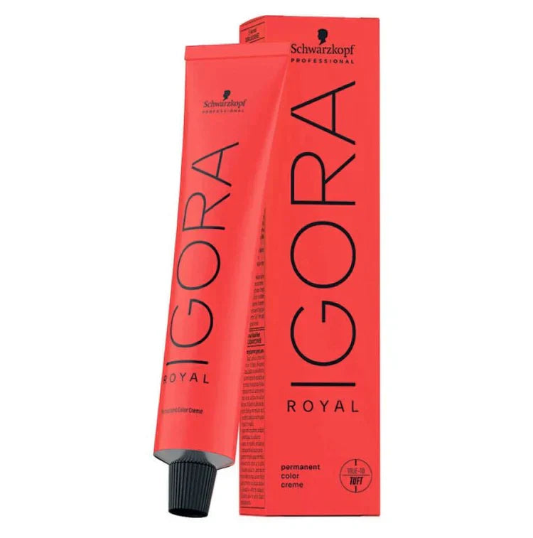 Schwarzkopf Professional Igora Royal Permanent Color Creme (1-0, Natural Black) - 60ml - Indicrest Buy at Indicrest