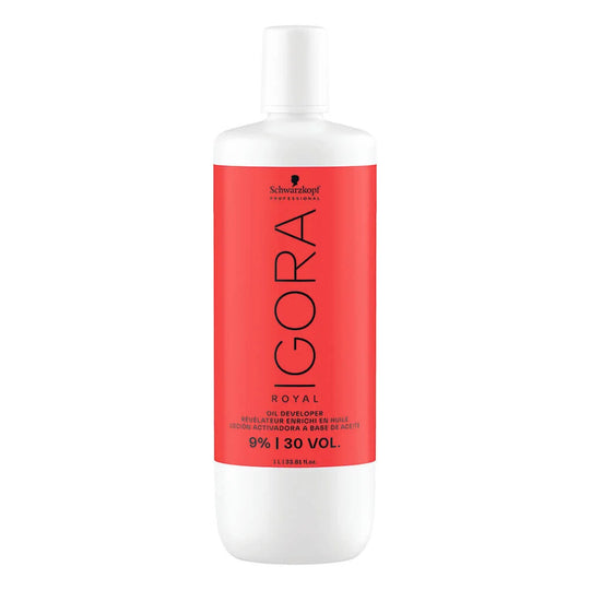 Schwarzkopf Professional Igora Royal Permanent Color Creme Oil Developer 9% 30 Vol (1 Ltr) - Indicrest Buy at Indicrest