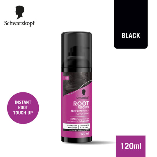 Schwarzkopf root touch up spray bottle on a white background Buy at Indicrest