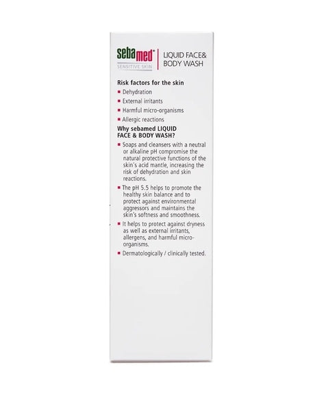 Sebamed Liquid Face & Body Wash, 200ml Buy at Indicrest Image 3