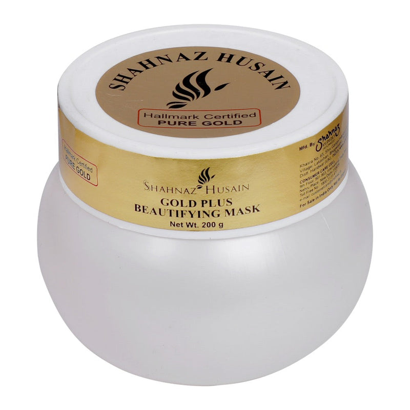 Shahnaz Husain Gold Plus Beautifying Mask, 200g - Indicrest Buy at Indicrest