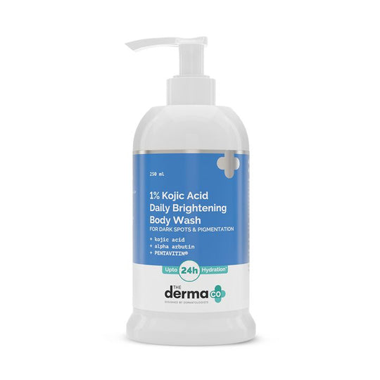 The Derma Co 1% Kojic Acid Daily Brightening Body Wash 250ml - Indicrest Buy at Indicrest