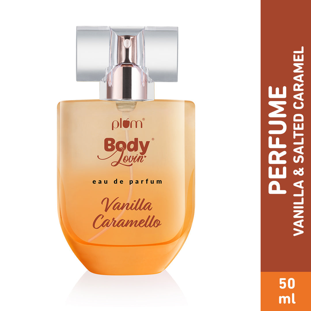 Plum Vanilla Caramello Eau De Parfum (Perfume) by Plum BodyLovin' | Long Lasting | Vanilla & Salted Caramel Fragrance | Supremely Luxurious, 50ml x 2 Buy at Indicrest Image 10