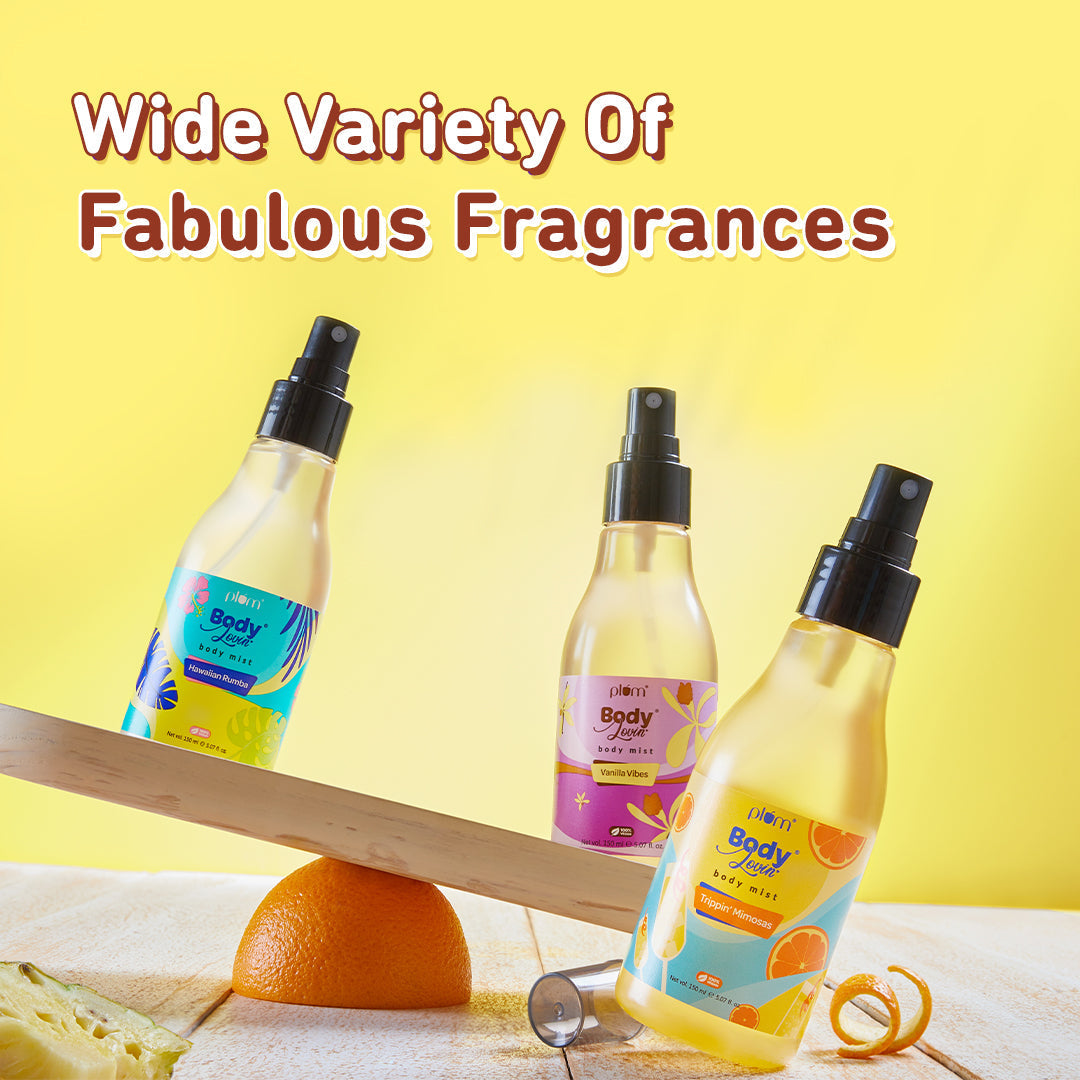 Plum Vanilla Caramello Body Mist by Plum BodyLovin' | Long Lasting |Travel-Friendly | Delicious Warm Vanilla & Caramel Fragrance | Perfume Body Spray, 150ml Buy at Indicrest Image 8