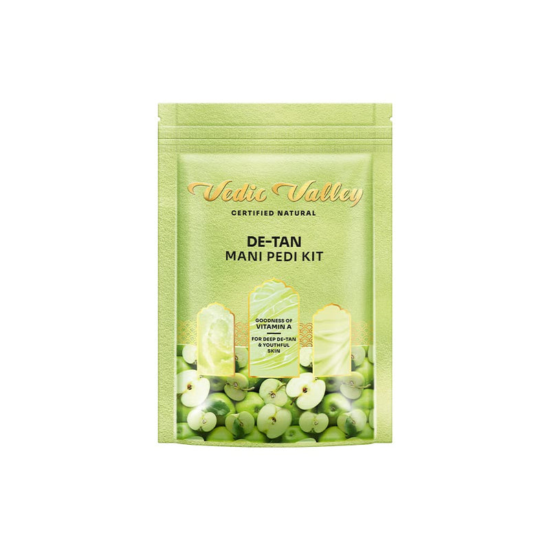 Vedic Valley De-Tan Mani Pedi Kit with Vitamin A - Indicrest Buy at Indicrest