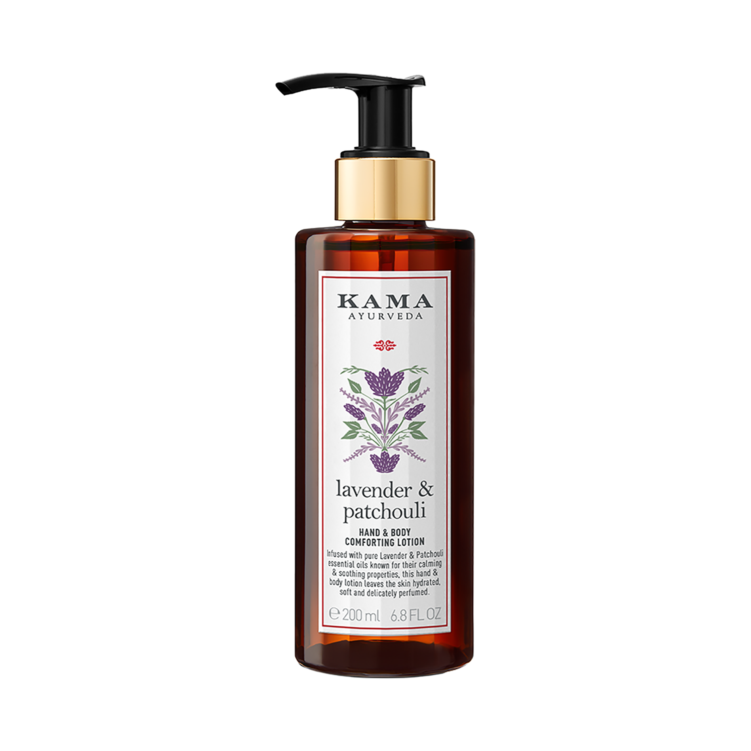 Kama Ayurveda Lavender & Patchouli Soothing & Hydrating with Paraben Free Hand And Body Lotion, 200ml, Buy from Indicrest