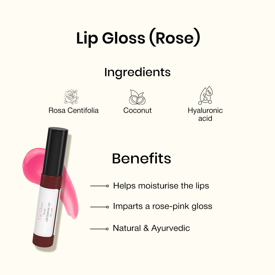 SADHEV Lip Gloss - Rose, 5ml