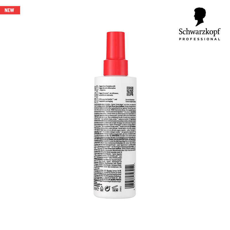 Schwarzkopf Professional Bonacure Repair Rescue Spray Conditioner With Arginine, 200ml Buy at Indicrest Image 11
