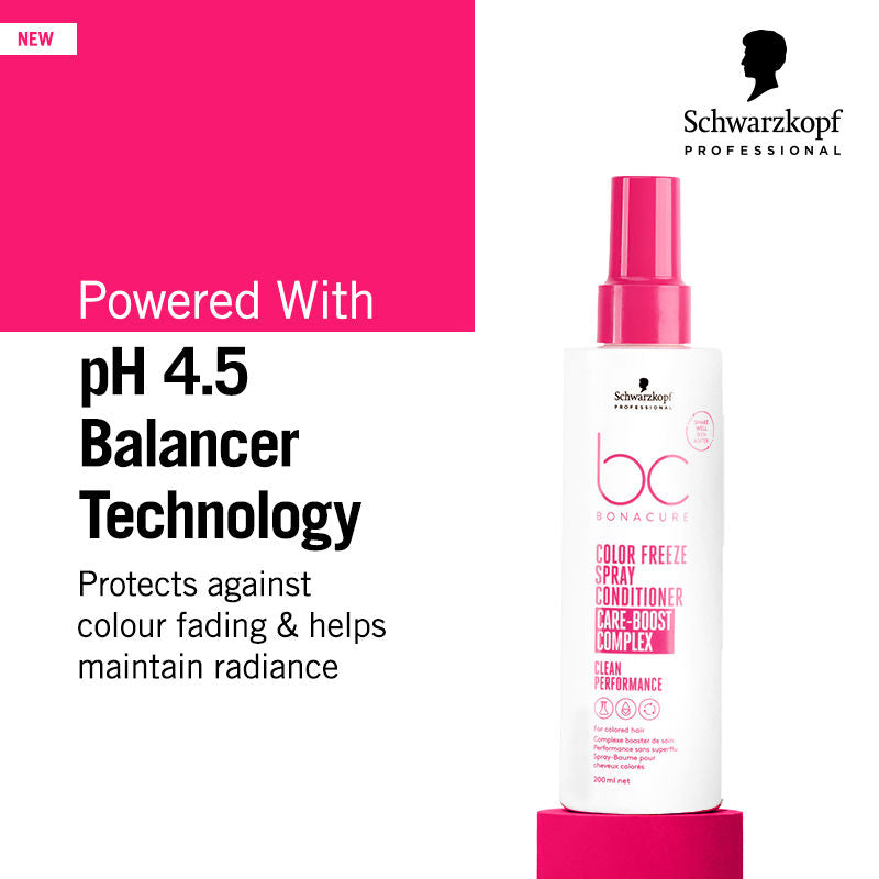 Schwarzkopf Professional Bonacure Color Freeze Spray Conditioner pH 4.5, 200ml Buy at Indicrest Image 6