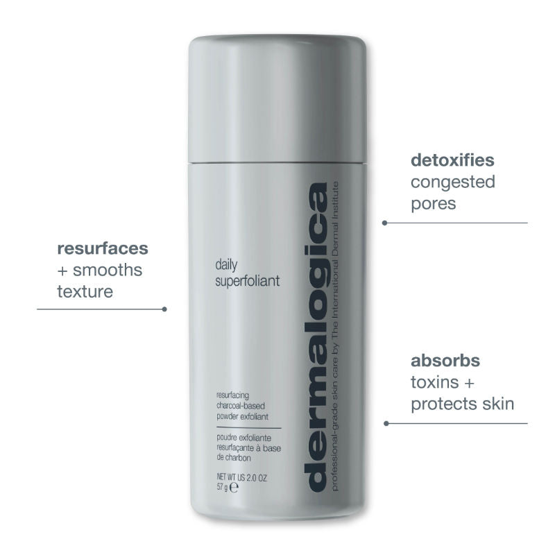 Dermalogica Daily Superfoliant Anti-pollution Face Scrub With Activated Charcoal & Niacinamide, 57g
