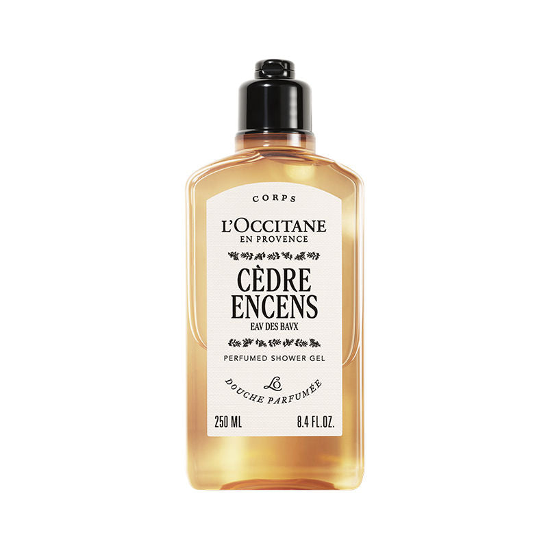 L'Occitane Cedre Encens, Eau Des Baux Perfumed Shower Gel, 250ml, Buy from Indicrest