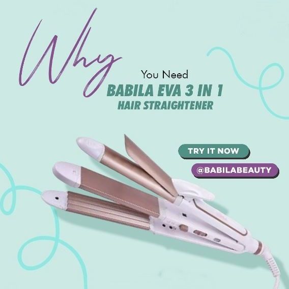 Babila Eva 3-In-1 Hair Straightener, 1 piece Buy at Indicrest Image 5