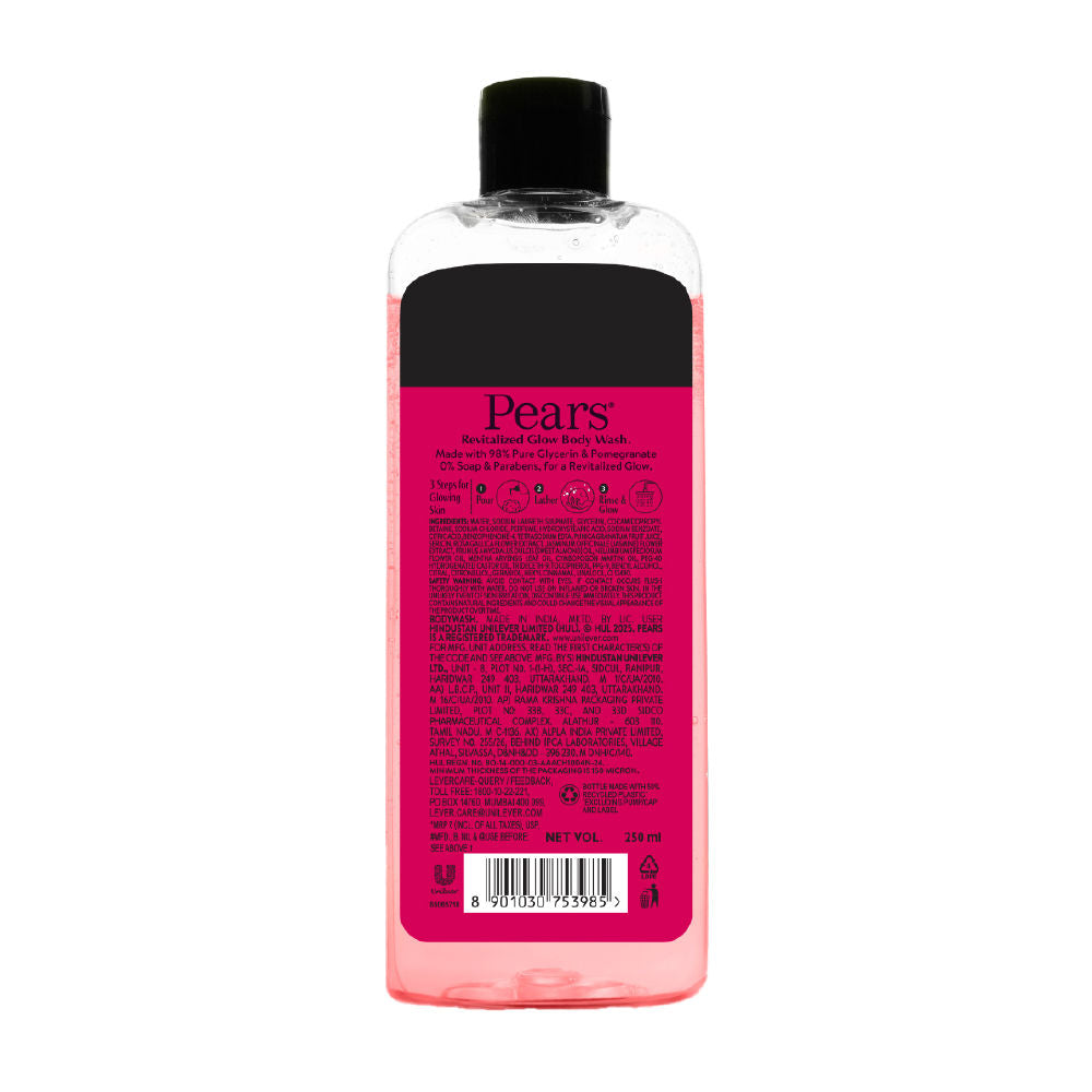 Pears Naturale Brightening Pomegranate Body Wash Paraben Free Shower Gel, 250ml Buy at Indicrest Image 10