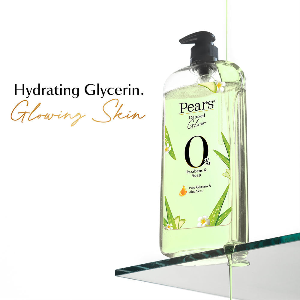 Pears Naturale Detoxifying Aloe Vera Body Wash Paraben Free Shower Gel, 250ml Buy at Indicrest Image 2