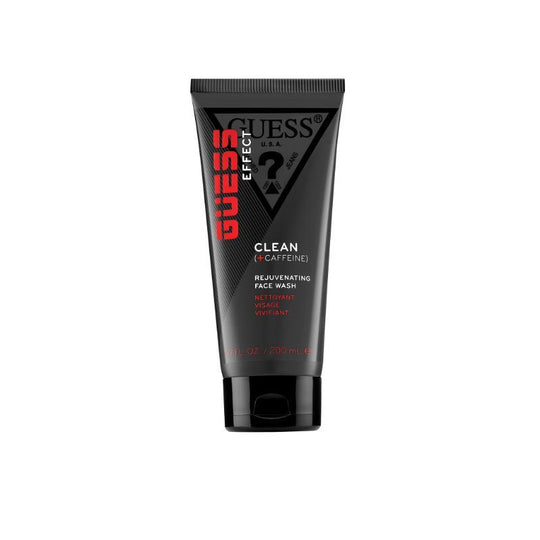 GUESS Grooming Effect Clean + Caffeine Rejuveting Face Wash, 200ml, Buy from Indicrest
