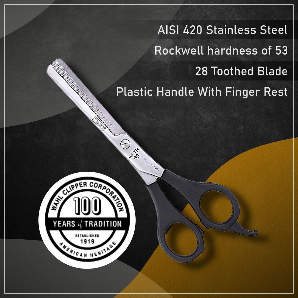 Wahl Italian Series Apprentice Thinner Scissor, 6 inch Buy at Indicrest Image 2