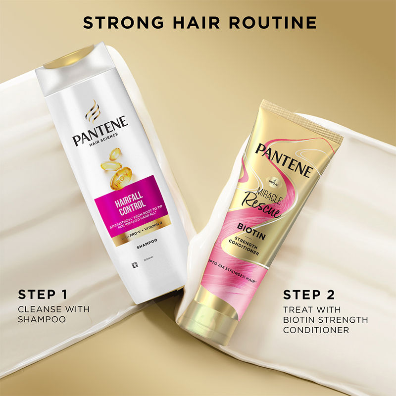 Pantene Miracle Rescue Biotin Strength Conditioner, 200ml Buy at Indicrest Image 7