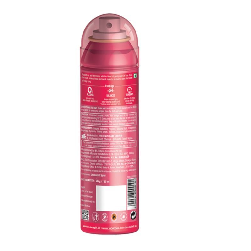 Eva Doll Skin Friendly Deodorant for Women, 150ml Buy at Indicrest Image 2