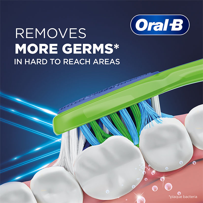 Oral-B Criss Cross Toothbrush (Buy 2 Get 2 Free, Soft) Buy at Indicrest Image 8