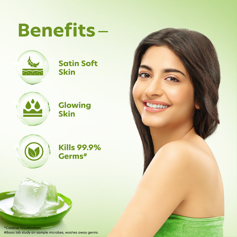 Vivel Aloe Vera Bathing Bar (Pack of 4), 600g Buy at Indicrest Image 5