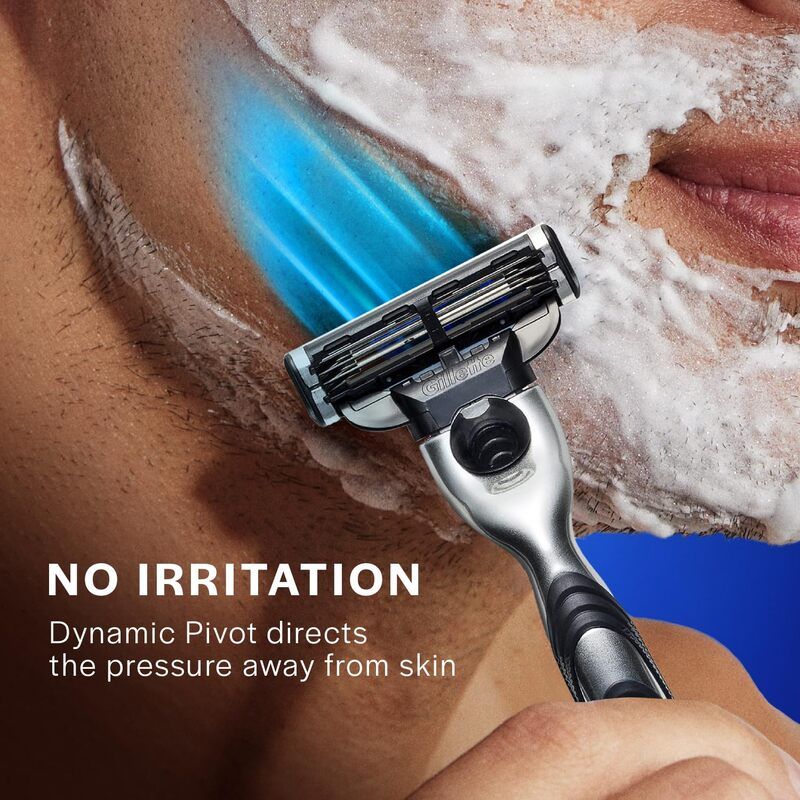Gillette Mach 3 Shaving Blades for men (Pack of 10 Cartridges) Buy at Indicrest Image 8