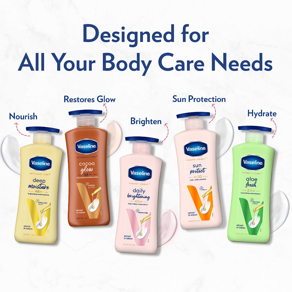 Vaseline Intensive Care Aloe Fresh Body Lotion, 400ml Buy at Indicrest Image 6