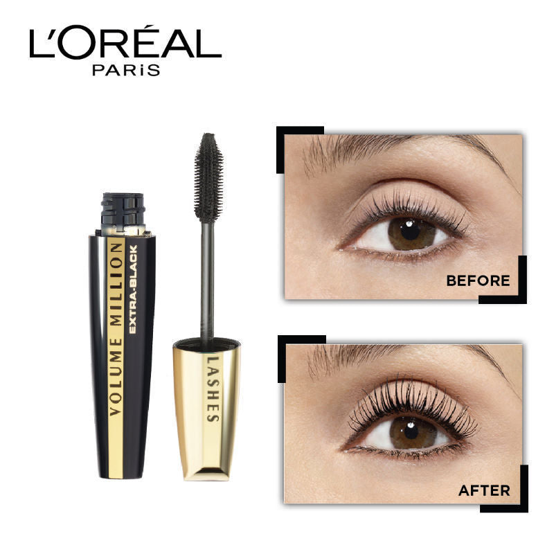 L'Oreal Paris Volume Million Lashes Mascara Extra-Black, 10.7ml Buy at Indicrest Image 4