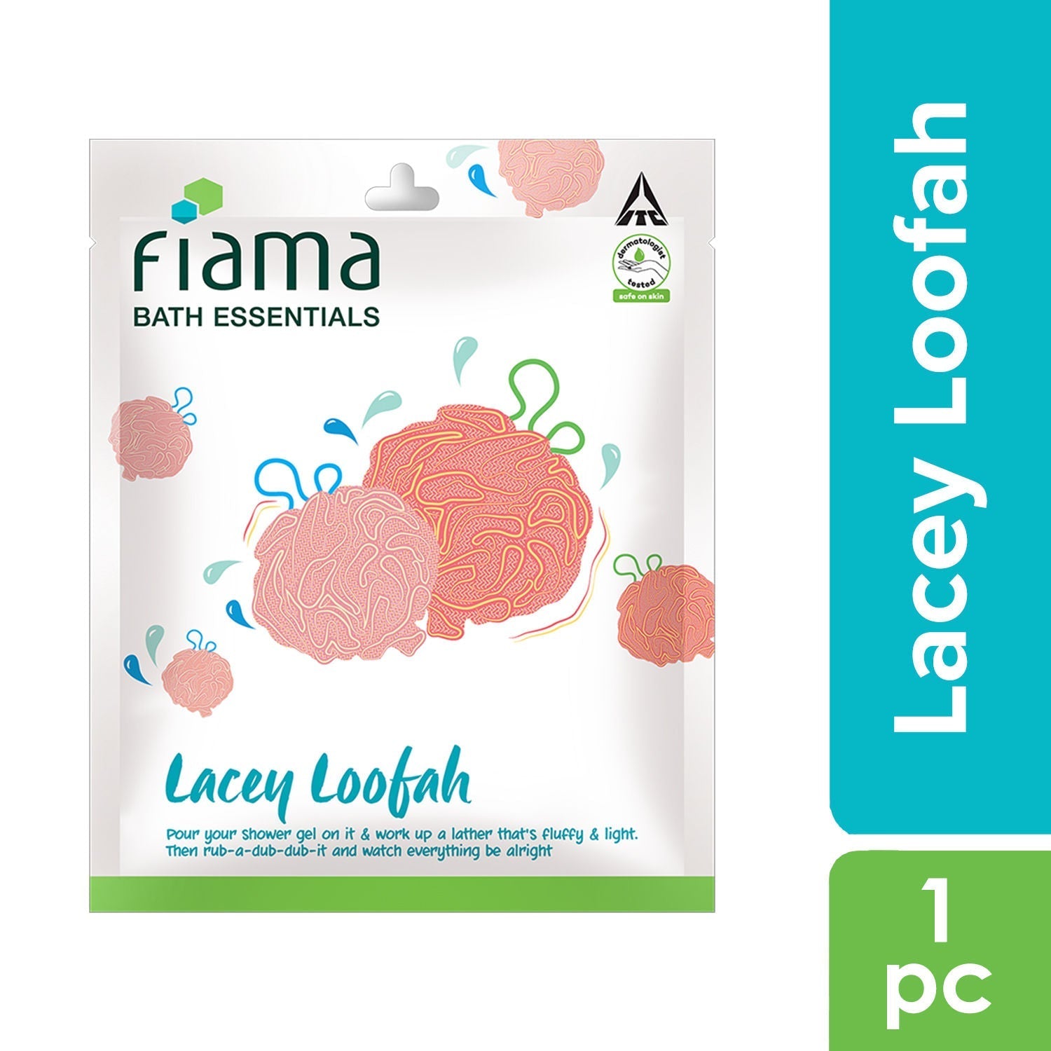 Fiama Bath Essentials Lacey Loofah Buy at Indicrest Image 2