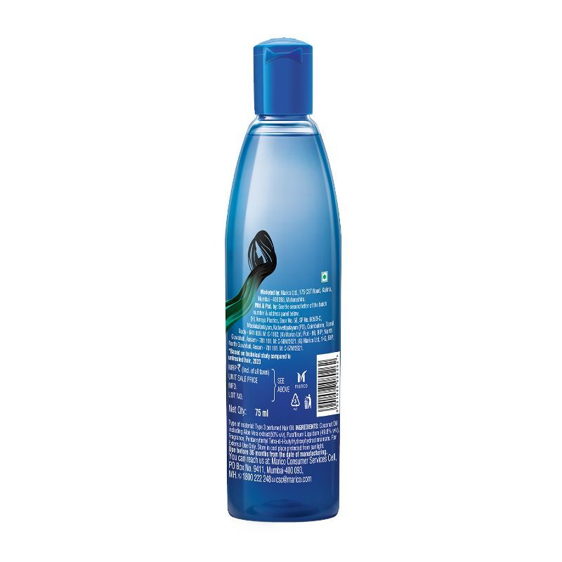 Parachute Advansed Aloe Vera Enriched Coconut Hair Oil for Soft and Strong Hair, 75ml Buy at Indicrest Image 8
