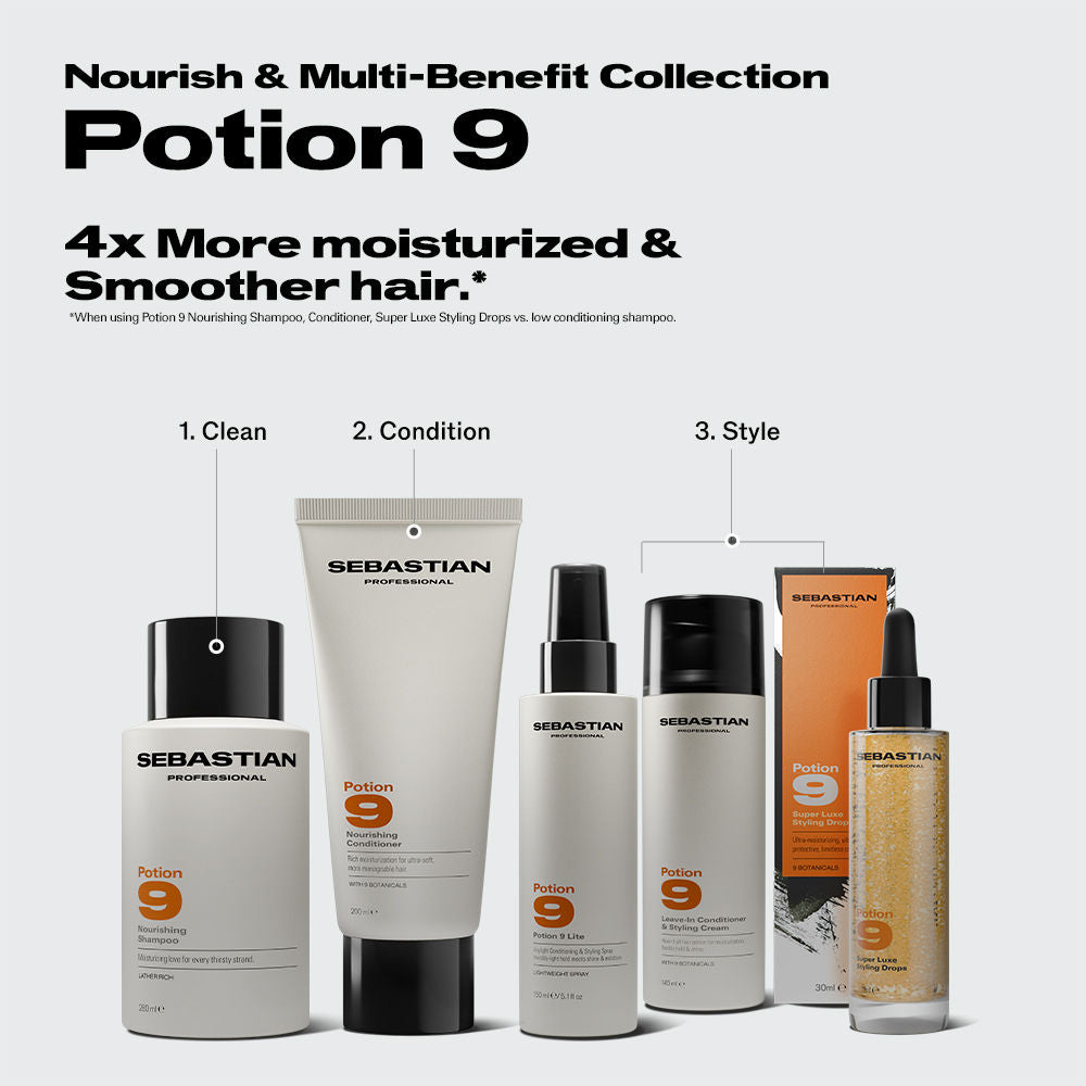 Sebastian Professional Potion 9 Nourishing Shampoo, 1000ml